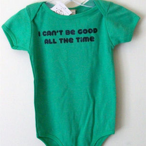 ONE PIECE 12-18 Month NWT "Good" S/S BabyWit Green